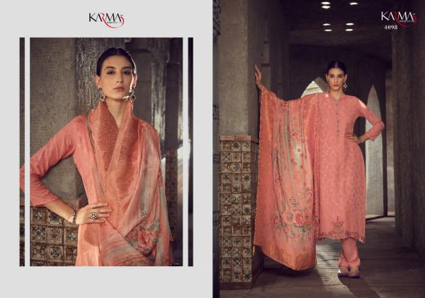 Karma Samaira 4095 Series Festive Musleen Wear Designer Salwar Kameez