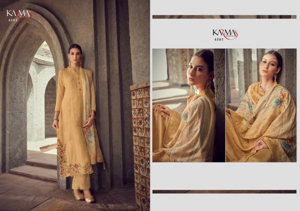 Karma Samaira 4095 Series Festive Musleen Wear Designer Salwar Kameez