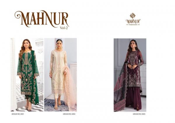 Mahnur 2 Bridal Wear Georgette Designer Salwar Suits Collection