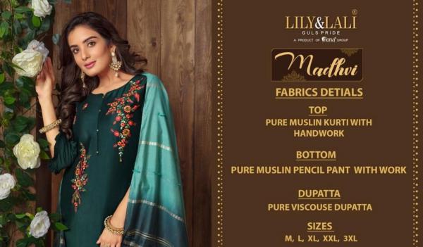 Lily And Lali Madhvi Exclusive Wear Masleen Ready Made Collection