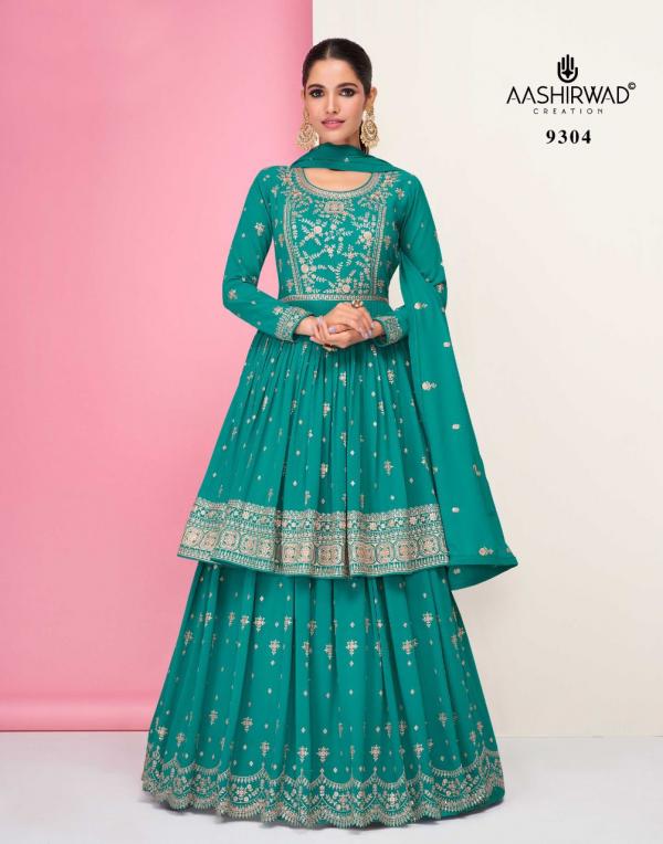 Aashirwad Gulkand Pari 9300 Series Georgette Stylist Wear Salwar Kameez