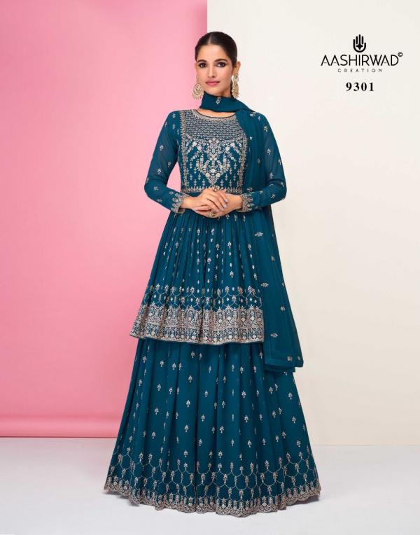 Aashirwad Gulkand Pari 9300 Series Georgette Stylist Wear Salwar Kameez