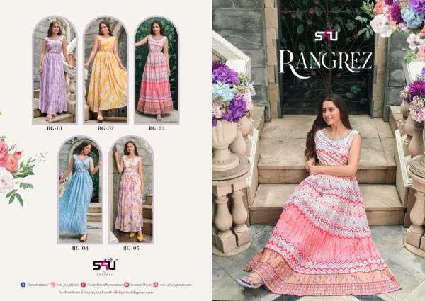 S4u Rangrez Fancy Wear New Look Exclusive Designer Kurti Collection