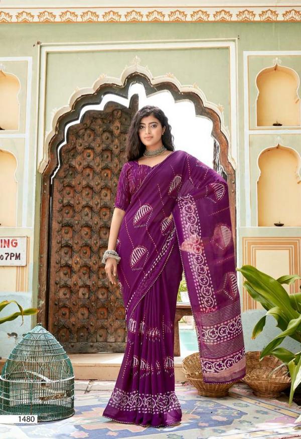 Laxminam Rukmini Designer Wear Georgette Saree Collection