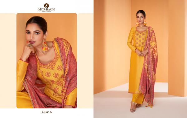 Aashirwad Mor Bagh Kalam 9315 Series Silk Designer Salwar Kameez