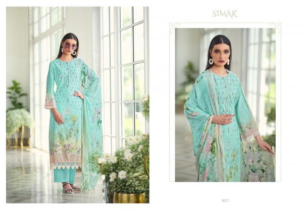 Glossy Simar Nazam 927 Series Viscose Printed Salwar Suits