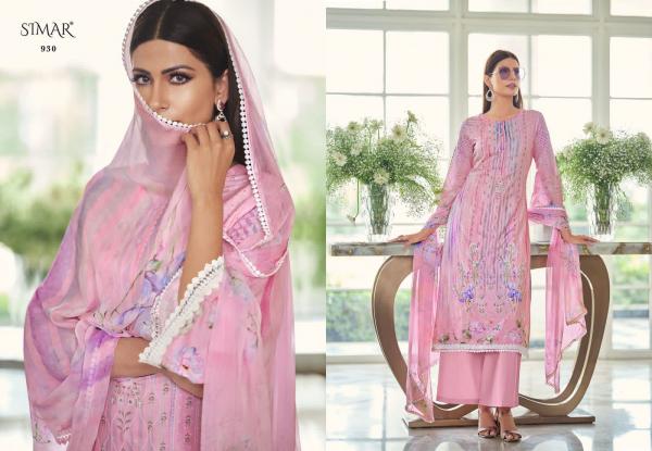 Glossy Simar Nazam 927 Series Viscose Printed Salwar Suits