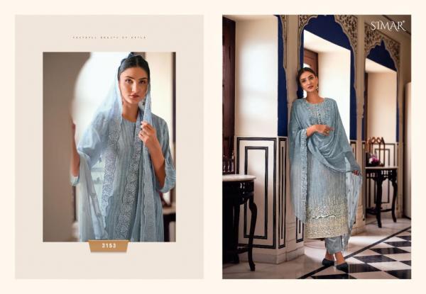 Glossy Simar Gulbano 3150 Series Viscose Designer Salwar Suits