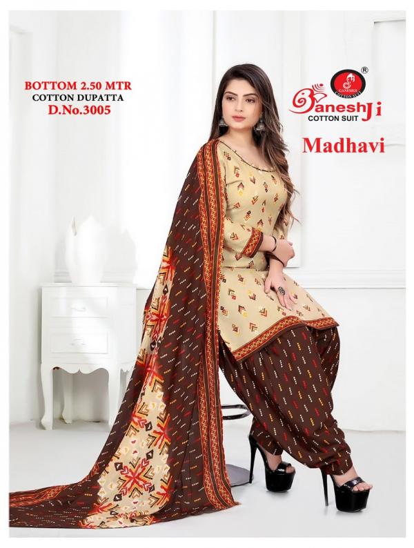 Ganeshji Madhavi Vol-3 Cotton Printed Designer Readymade suit