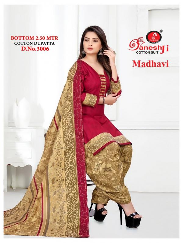 Ganeshji Madhavi Vol-3 Cotton Printed Designer Readymade suit