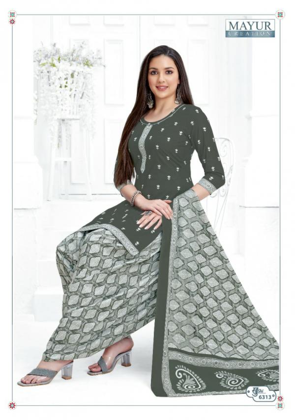 Mayur Khushi Vol-63 Cotton Print Designer Patiyala Dress Material