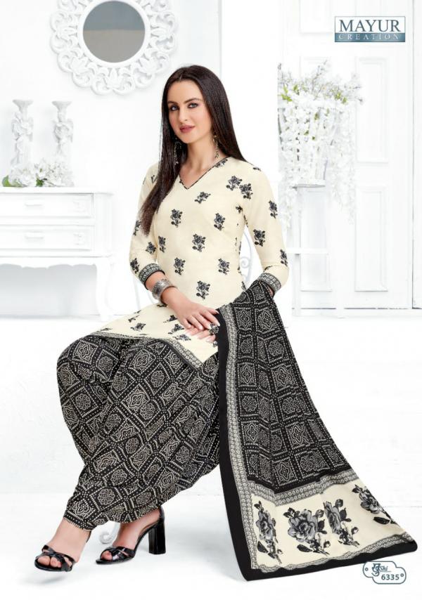 Mayur Khushi Vol-63 Cotton Print Designer Patiyala Dress Material