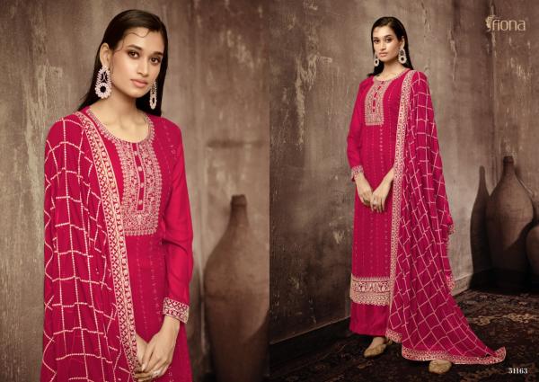 Fiona Hirwa 51161 Series Designer Georgette Salwar Suits Collection