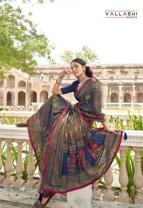 VALLABHI PRINT MIRISHA BRASSO EXCLUSIVE PRINT SAREE CATALOG