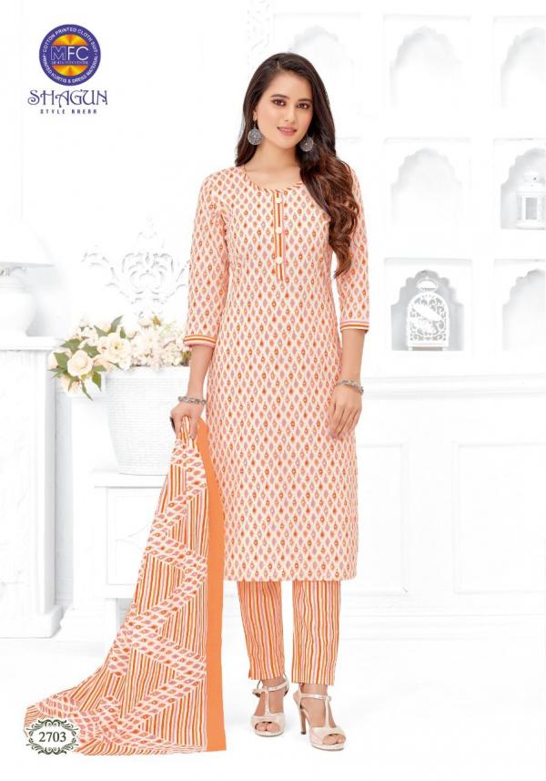 MFC Shagun Vol-27 Cotton Designer Exclusive Dress Material