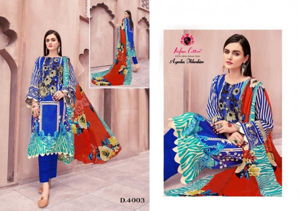 Nafisa Ayesha Ibrahim Vol-4 Cotton Patiyala Dress Material