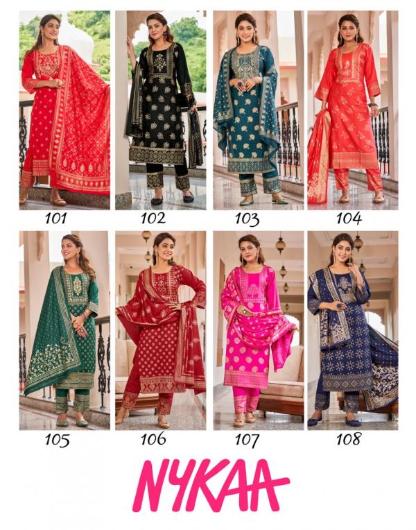 Banwery Nykaa Fancy Wear KRayon Designer Readymade Collection