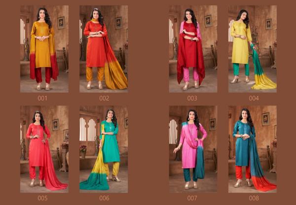 Master Nihar Regular Wear Kurti Pant And Dupatta Collection