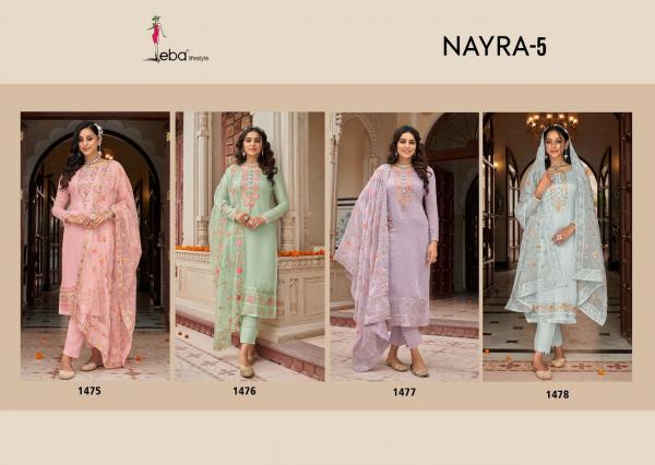 Eba Nayra 5 Festive Wear Viscose Designer Salwar Kameez