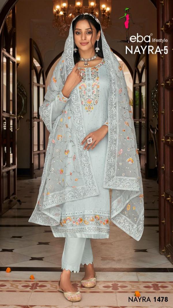 Eba Nayra 5 Festive Wear Viscose Designer Salwar Kameez