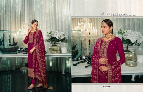 Zisa Khwaish 2 Festive Wear Georgette Designer Salwar Suits