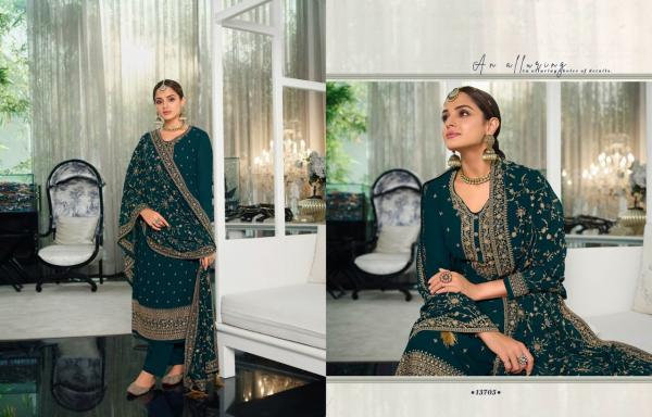 Zisa Khwaish 2 Festive Wear Georgette Designer Salwar Suits