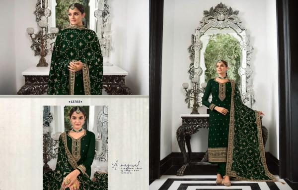 Zisa Khwaish 2 Festive Wear Georgette Designer Salwar Suits