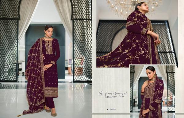 Zisa Khwaish 2 Festive Wear Georgette Designer Salwar Suits