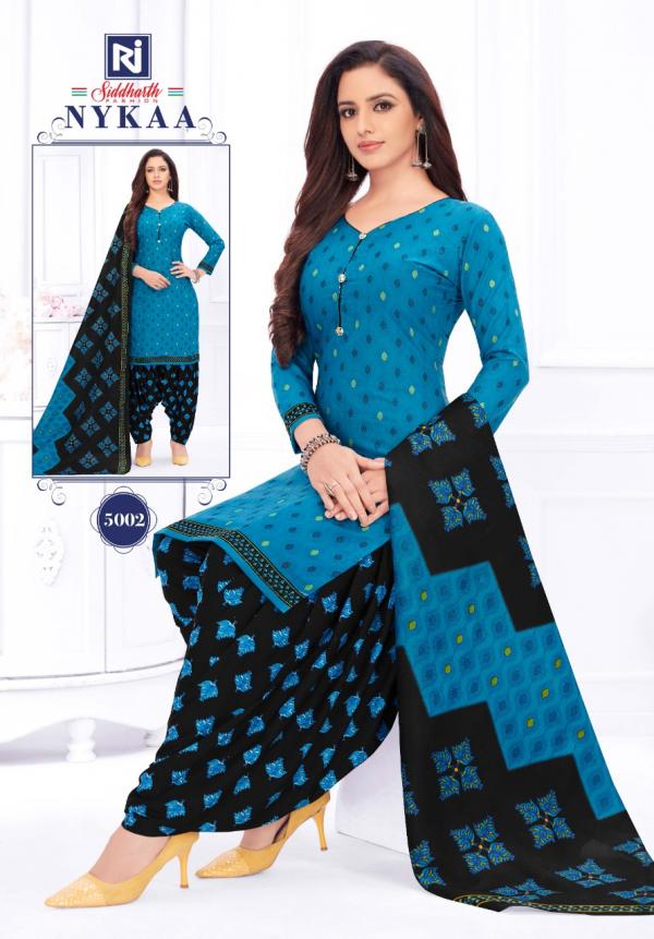 Siddharth Nykaa Vol-5 Cotton Designer Printed Readymade Suit