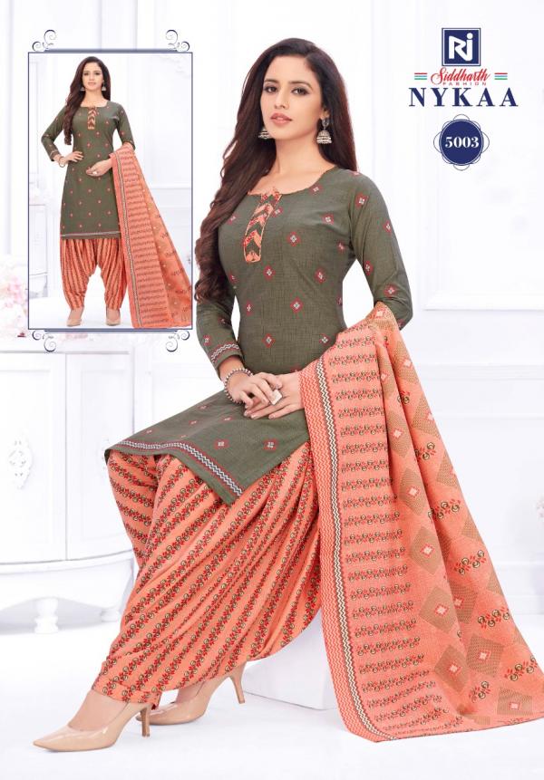 Siddharth Nykaa Vol-5 Cotton Designer Printed Readymade Suit