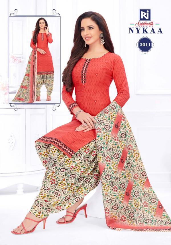 Siddharth Nykaa Vol-5 Cotton Designer Printed Readymade Suit