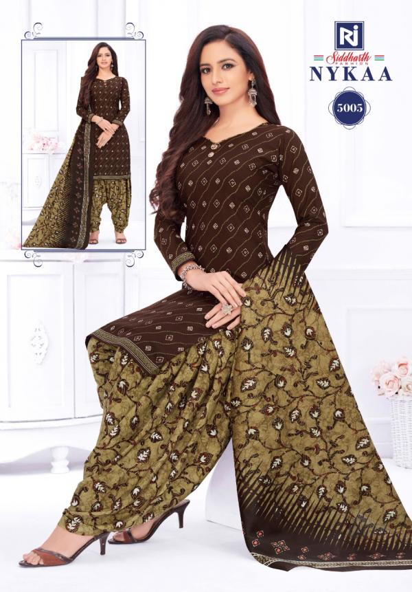 Siddharth Nykaa Vol-5 Cotton Designer Printed Readymade Suit