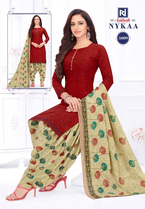 Siddharth Nykaa Vol-5 Cotton Designer Printed Readymade Suit