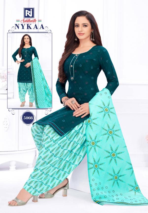 Siddharth Nykaa Vol-5 Cotton Designer Printed Readymade Suit