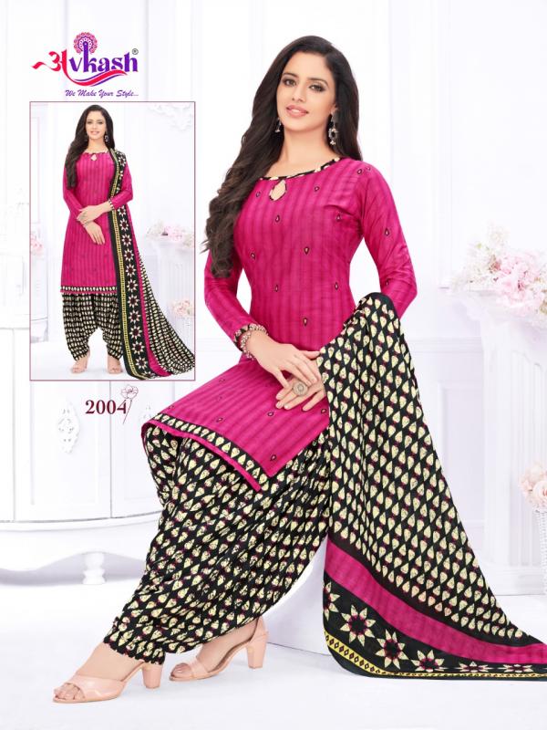 Avkash Rajvee Patiyala Vol-2 Cotton Designer Readymade Suit