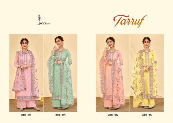 Eba Tarruf Festive Wear Viscose Embroidery Salwar Kameez Collection