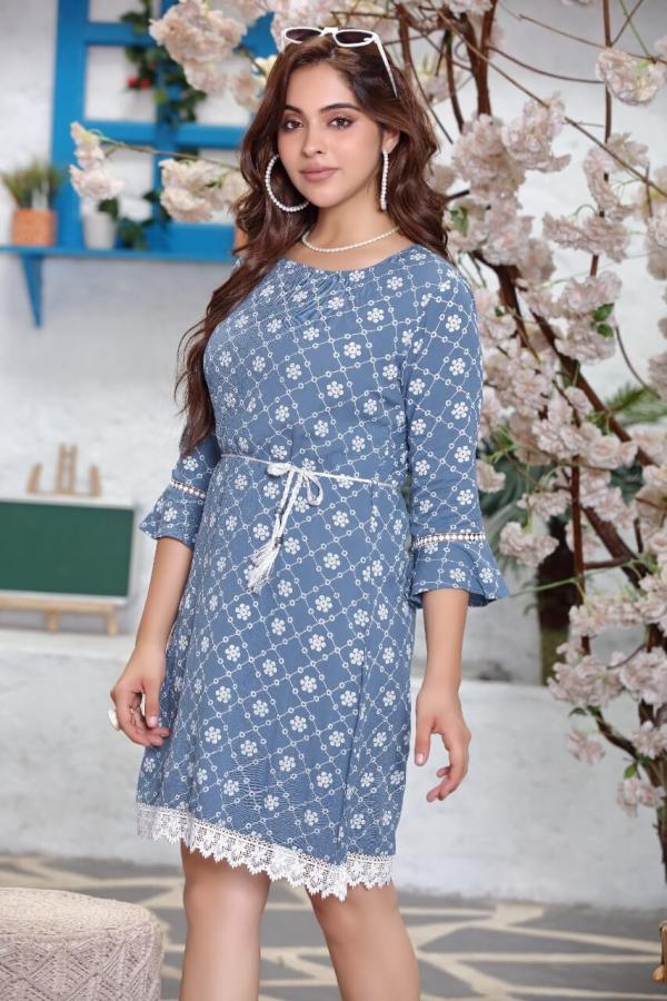 Hiva Cupid Rayon Designer Wear Short Kurti Collection