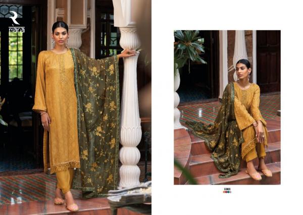 Riana Sanaaya 63800 Series Jacquard Designer Salwar Suits Collection