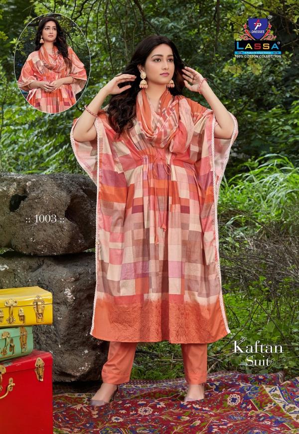 AP Lassa Kaftan Suit Vol-1 Cotton Designer Print Dress Material