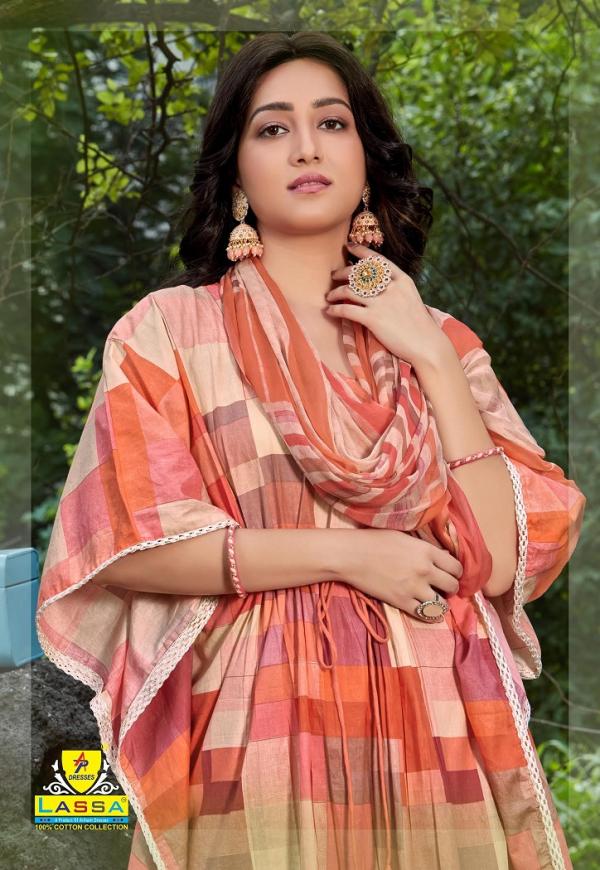 AP Lassa Kaftan Suit Vol-1 Cotton Designer Print Dress Material