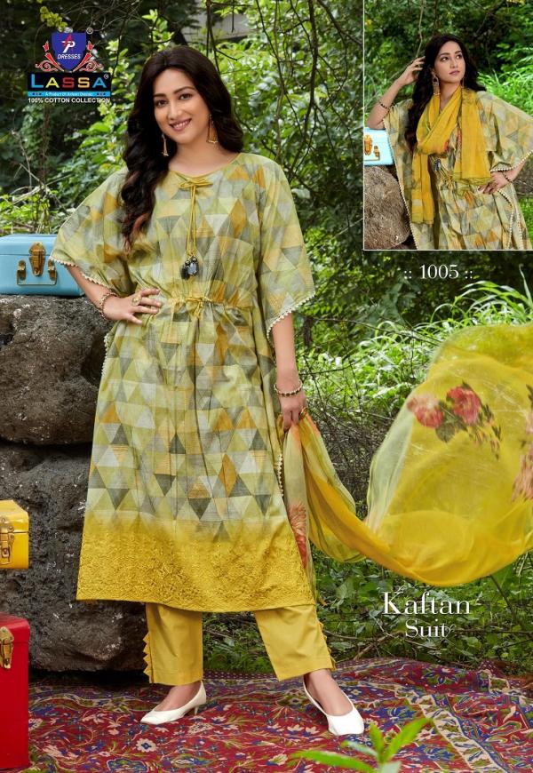 AP Lassa Kaftan Suit Vol-1 Cotton Designer Print Dress Material