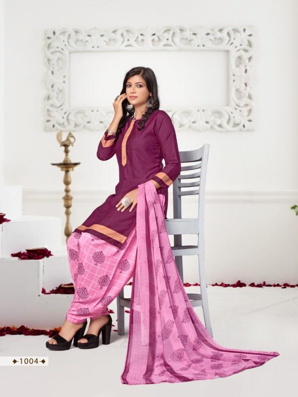 Rajna American Crepe Designer Printed Exclusive Dress Material