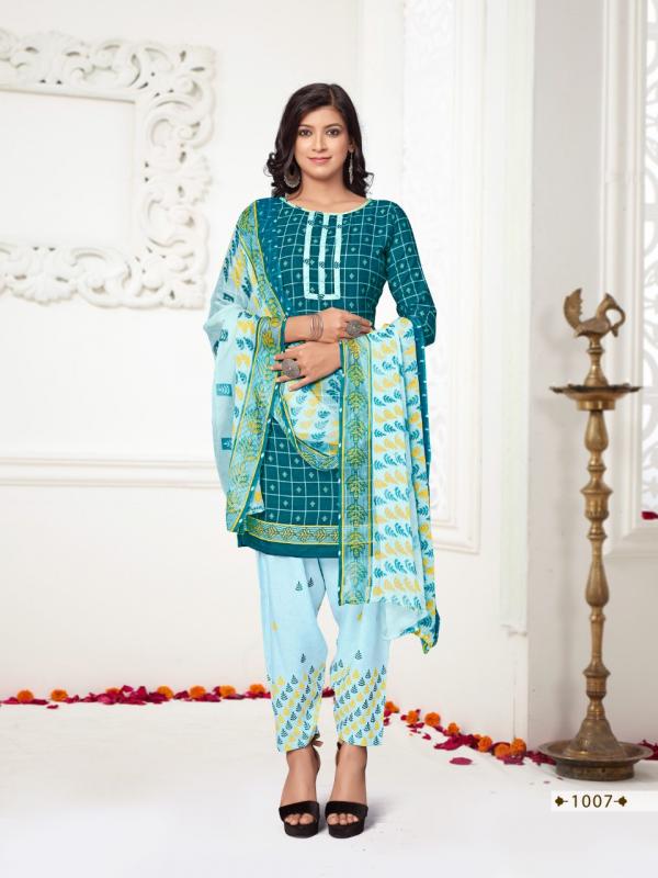 Rajna American Crepe Designer Printed Exclusive Dress Material