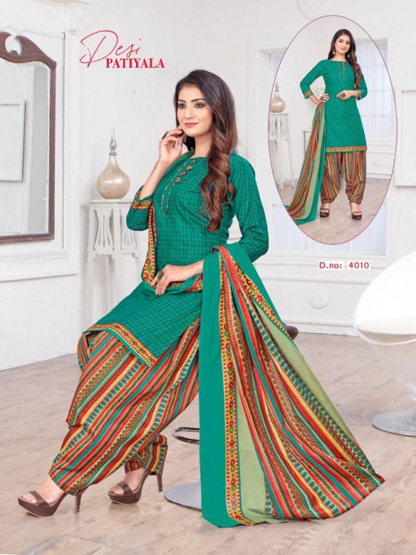 Ganesha Desi Patiyala Vol 4 cotton Designer Readymade Suit