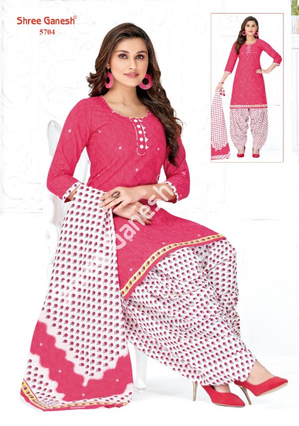 shree-ganesh-panchi-vol-7 Cotton Patiyala Designer Readymade Suit