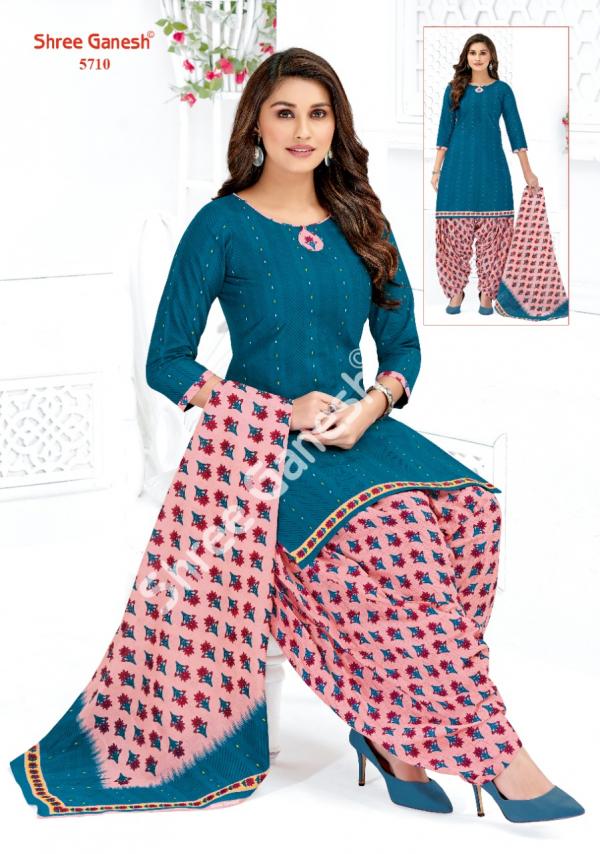 shree-ganesh-panchi-vol-7 Cotton Patiyala Designer Readymade Suit