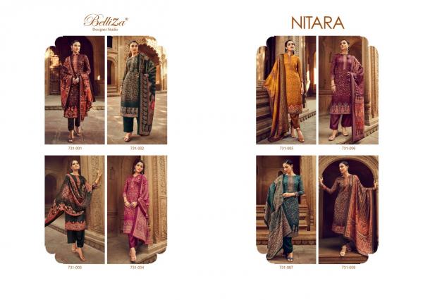 Belliza Nitara Fancy Designer Pashmina Dress Material Collection 