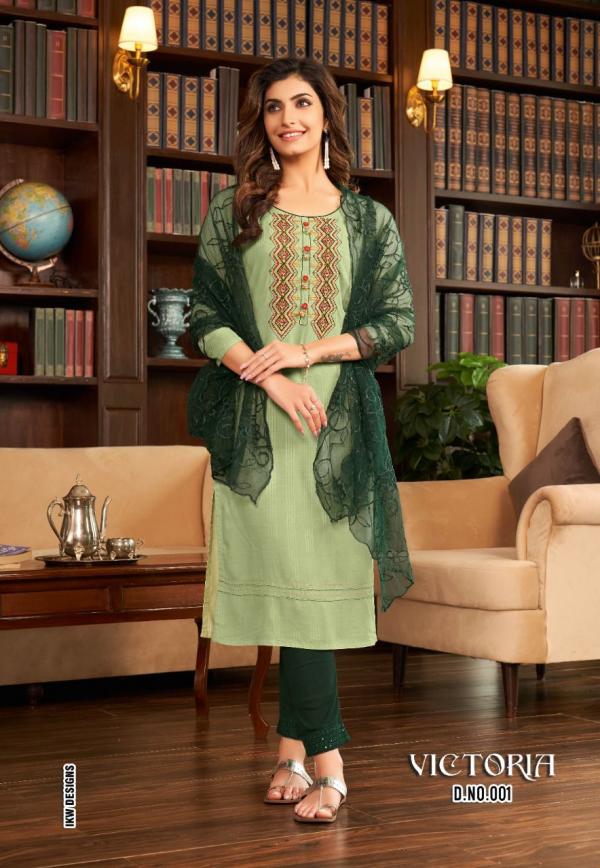 Victoria Vol 1 Designs Viscose Designer Readymade Collection