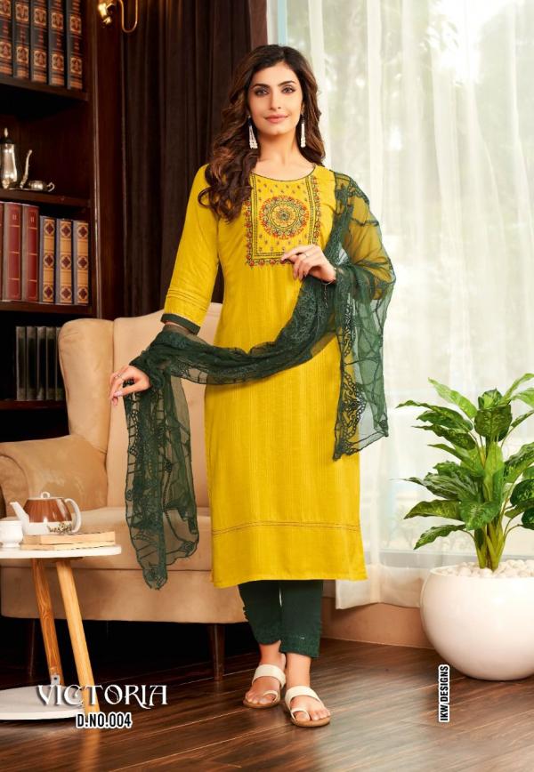 Victoria Vol 1 Designs Viscose Designer Readymade Collection