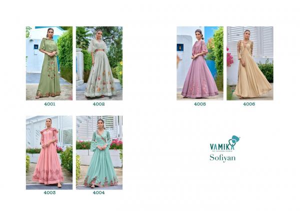 Vamika Sofiyan Exclusive Super Hit Georgette Designer Gown Collection